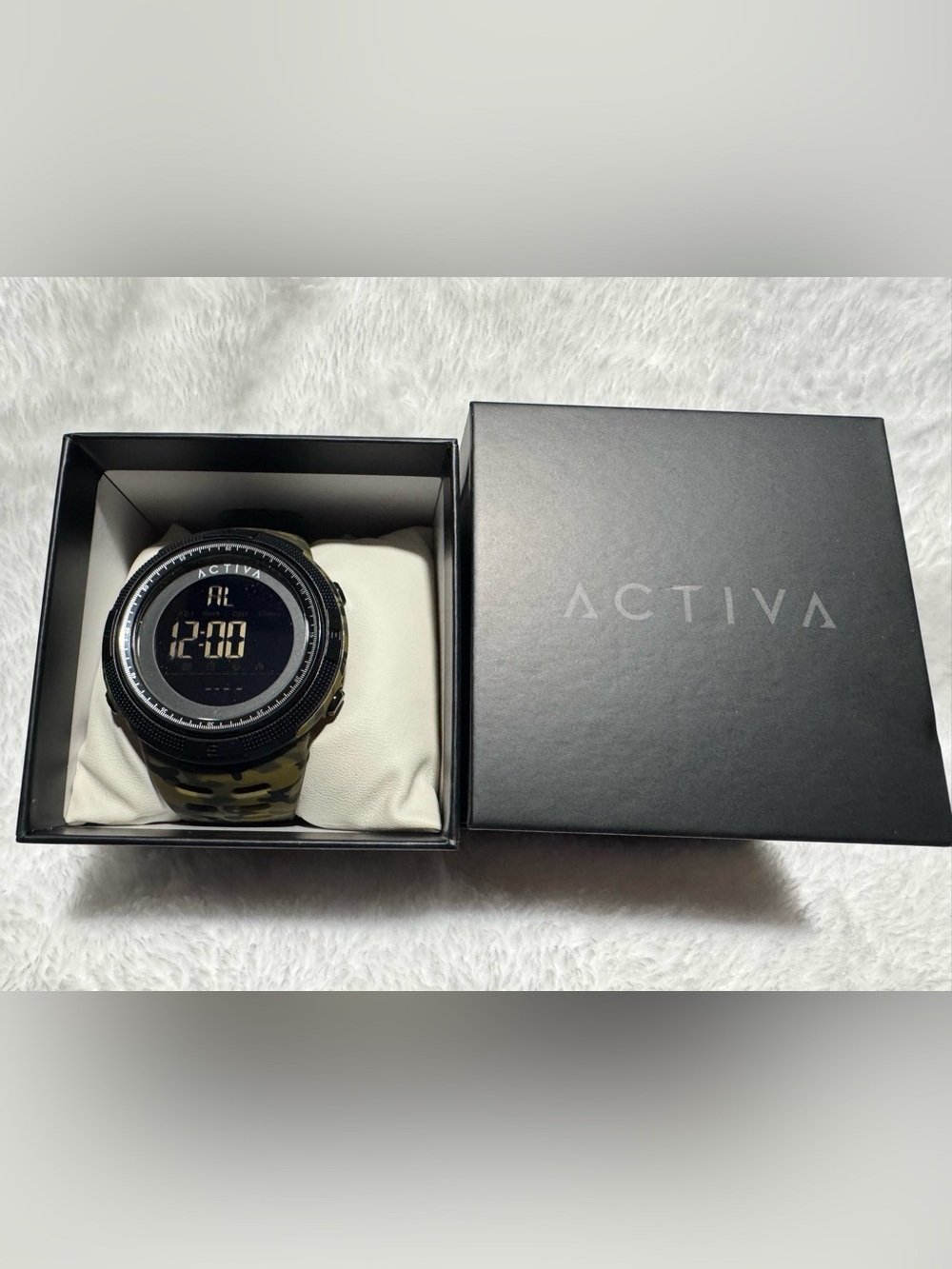 Activa X Invicta Digital Men's Watch - 50mm. Green. Camouflage (ACW1915MC-009) - Picture 2 of 7
